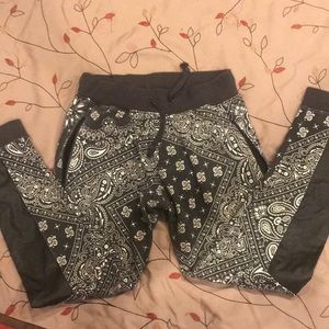 MENS Bandanna sweat pants